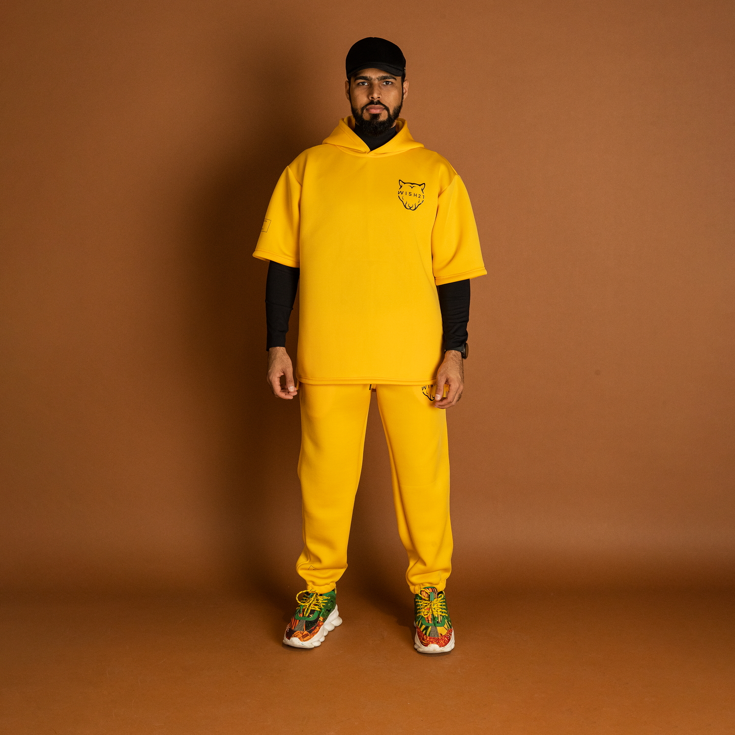 HALF SLEEVE HOODIE & PANTS SET