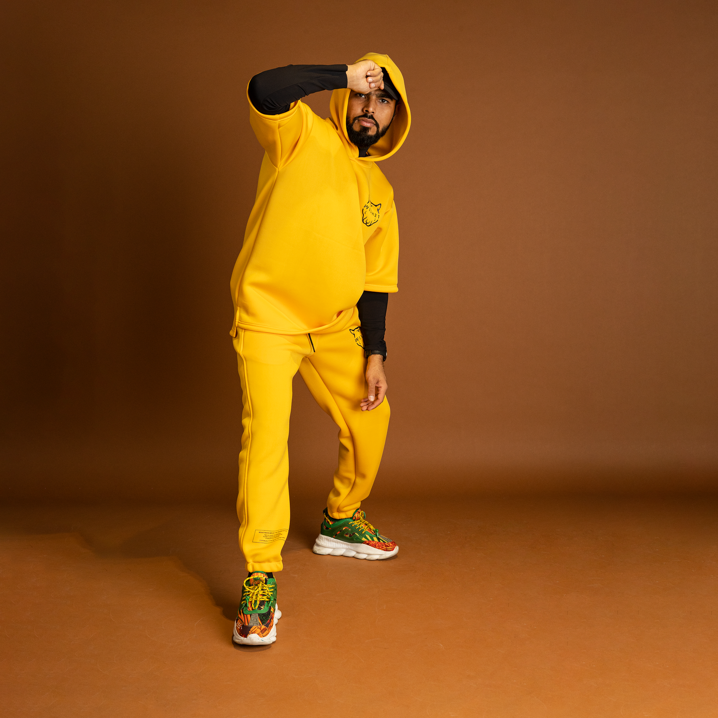 HALF SLEEVE HOODIE & PANTS SET